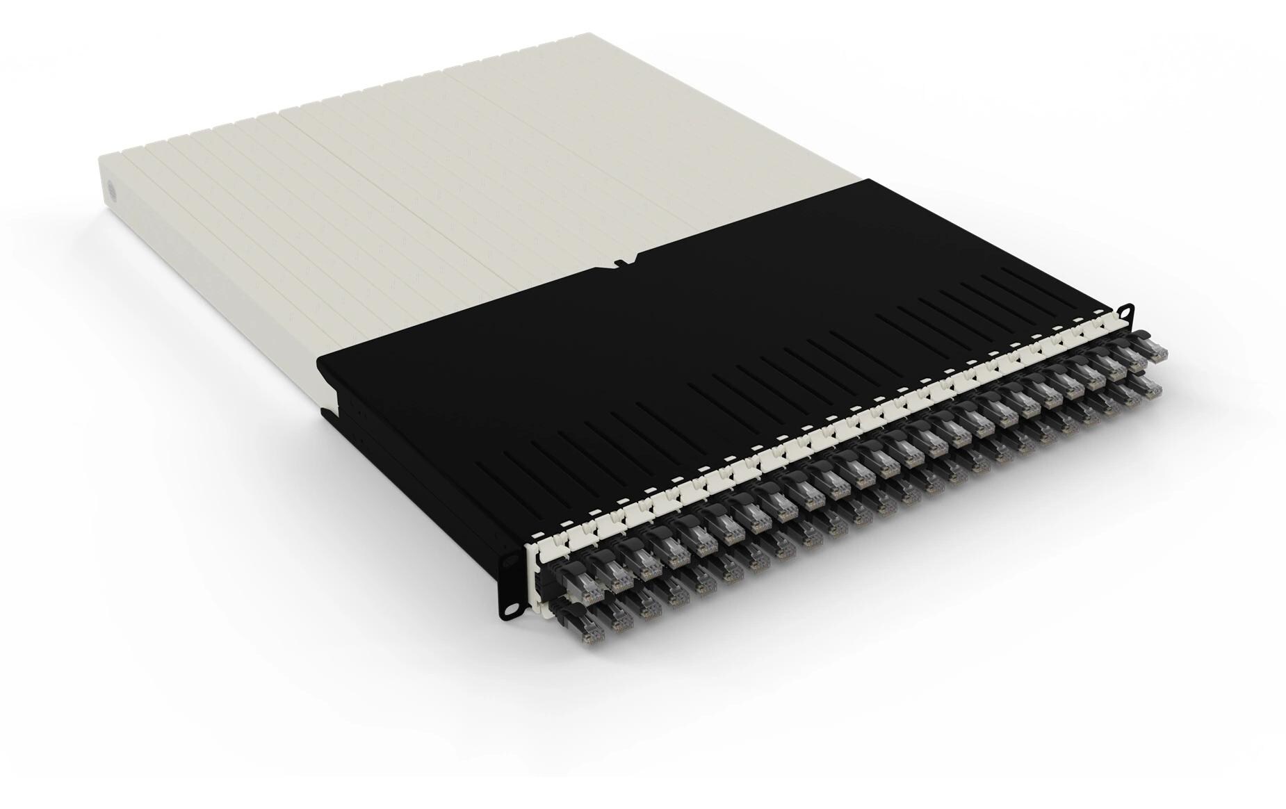 patchbox.one / 30RU / Cat 6A, UTP, 1.8 m, Schwarz<br>All-in-One Lösung für Ordnung im Netzwerkschrank