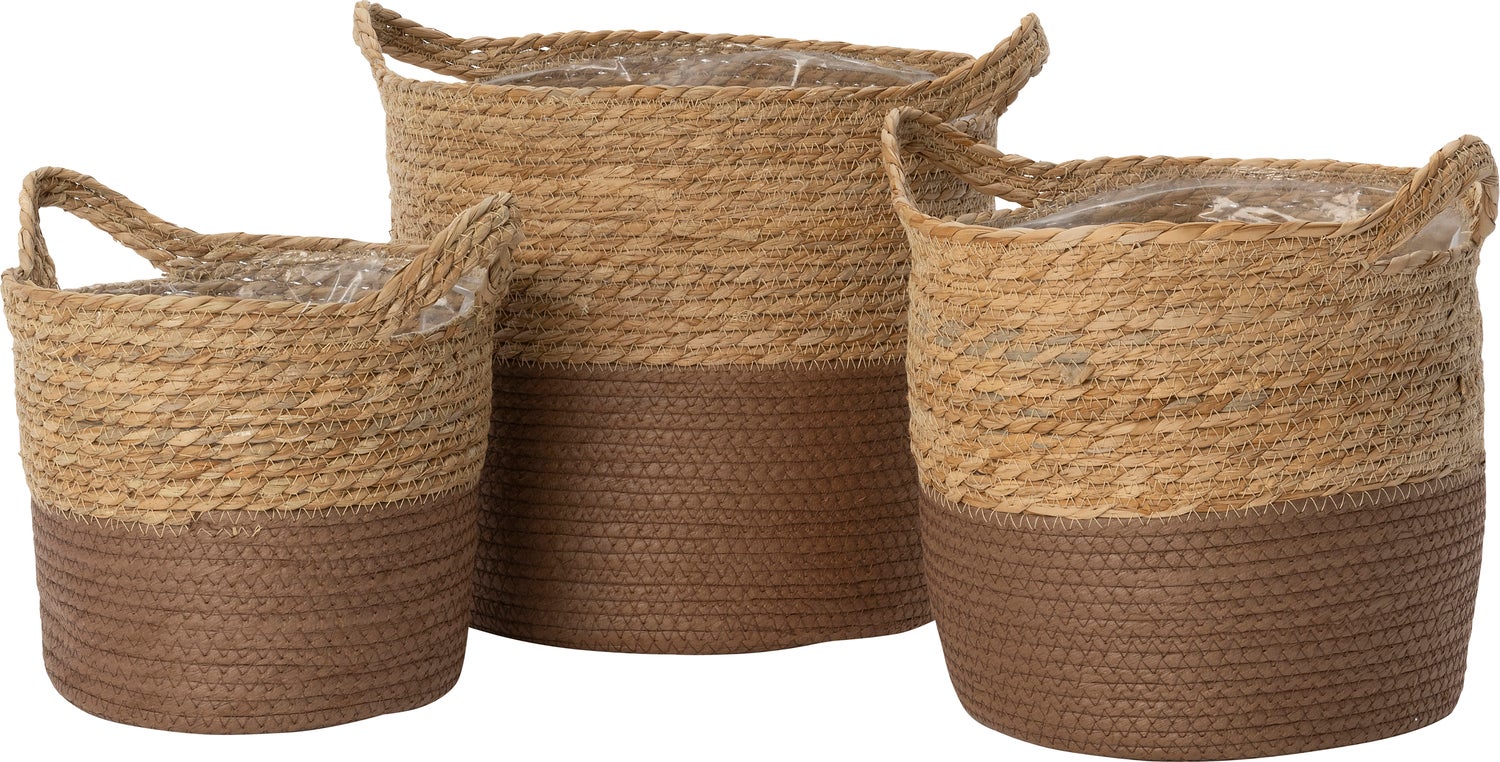 Intratuin plantenmand Rocky naturel / bruin D 24 H 23 cm