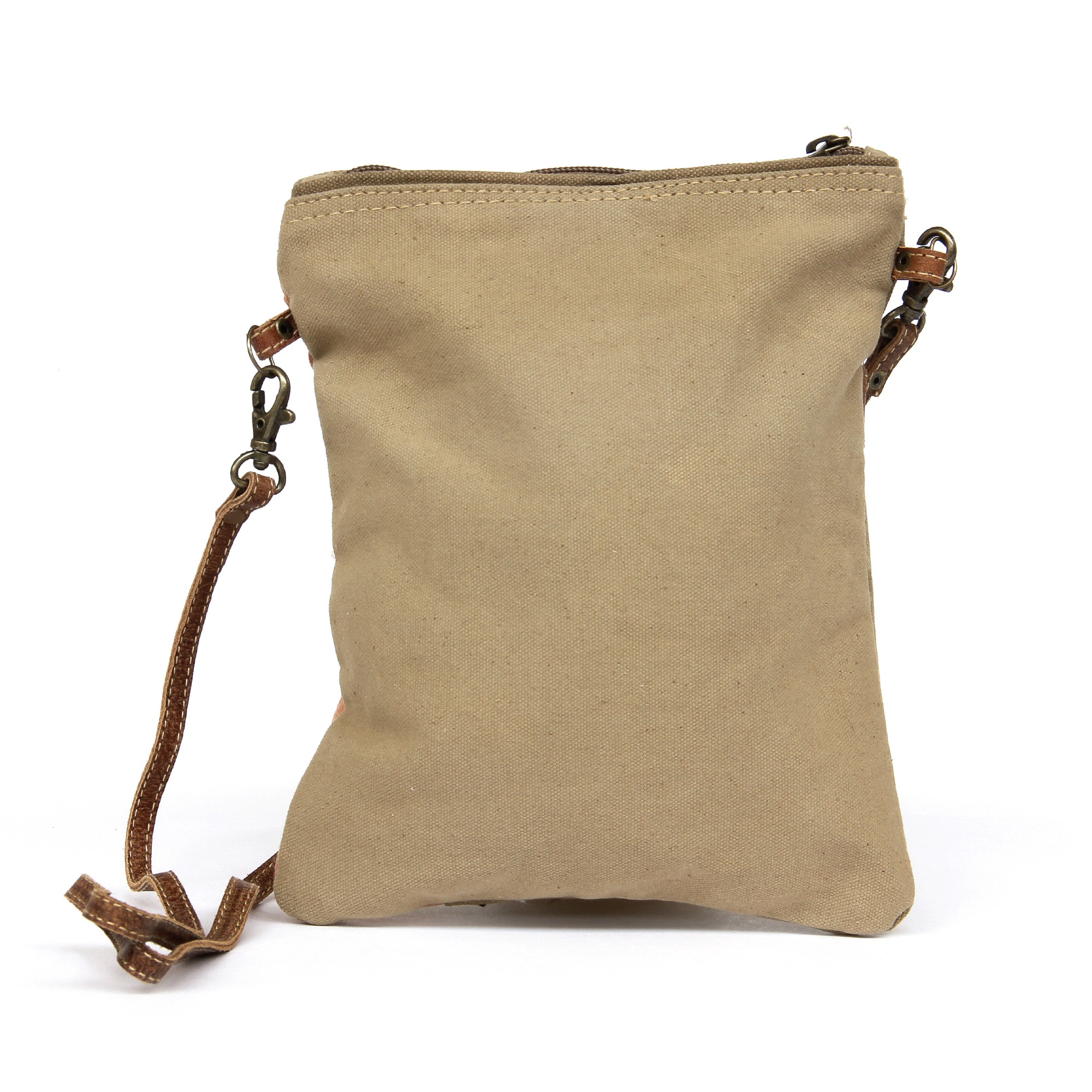 Umhängetasche 'No. 1', beige-rosa, B 16 cm, H 22 cm günstig bestellen