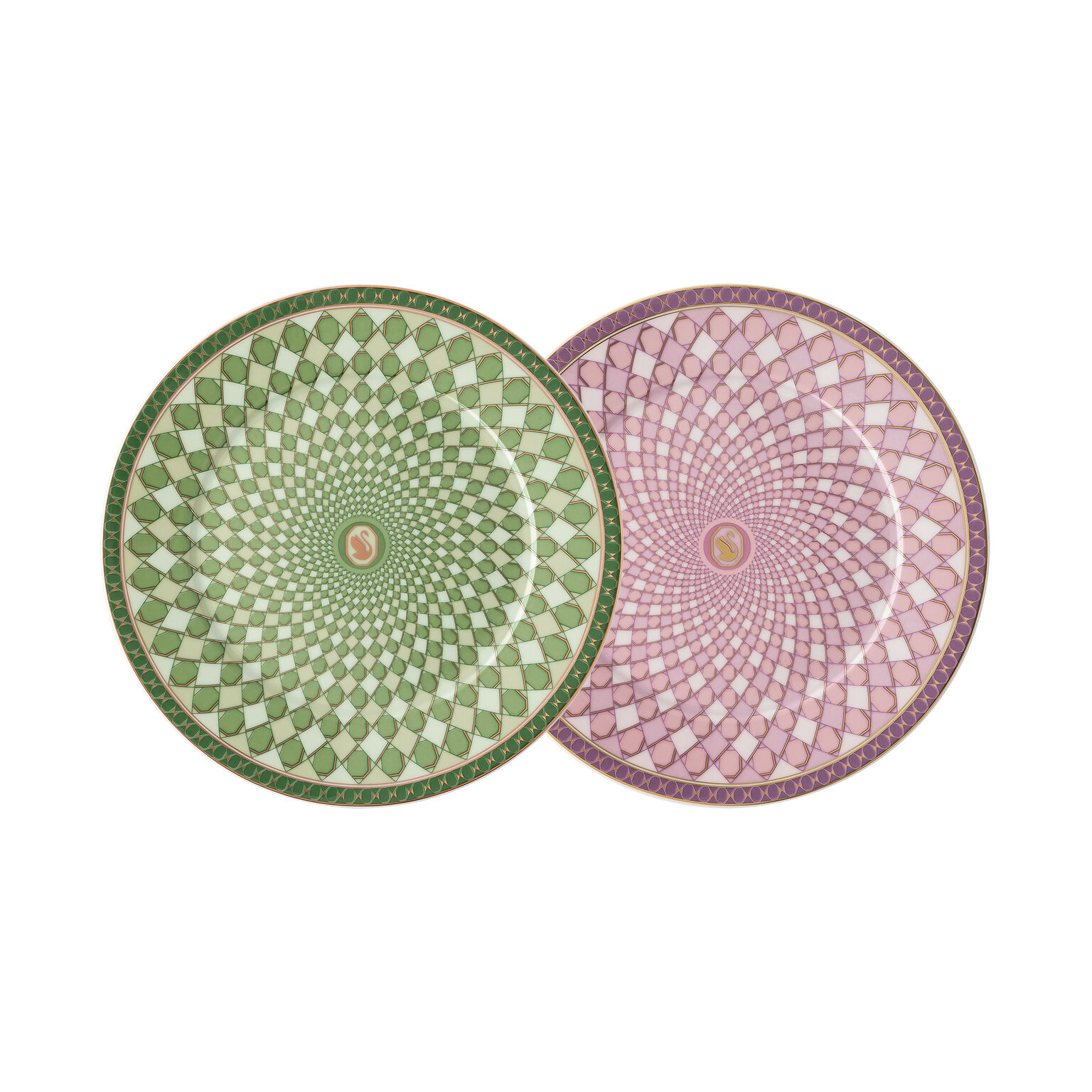 Signum Fern + Rose Set 2 Brotteller 18 cm