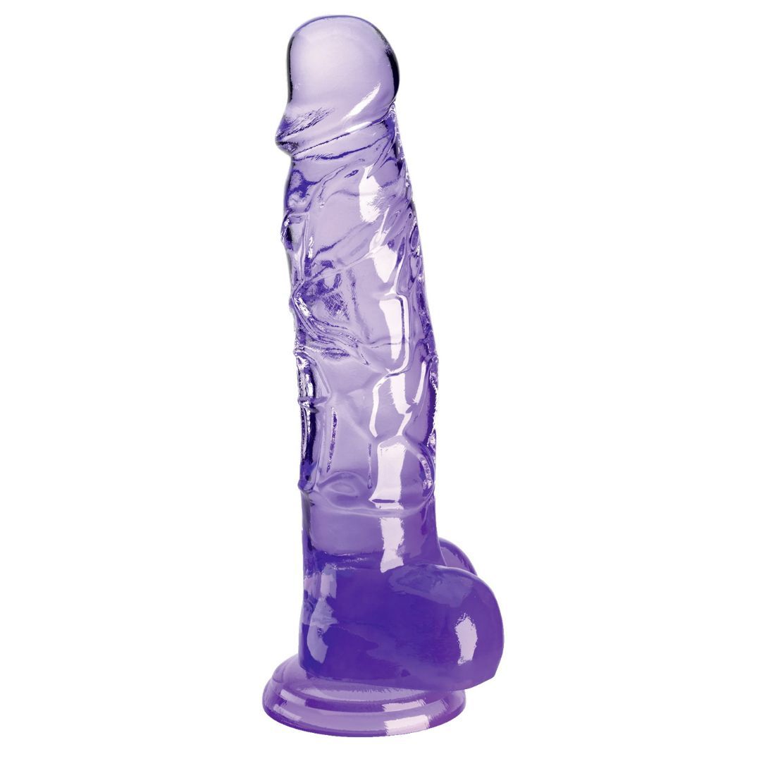 Naturdildo 8'', King Cock Clear