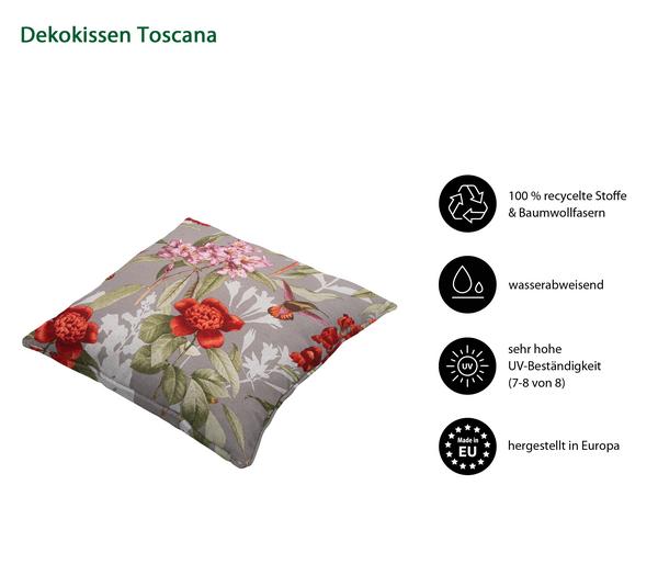 Dehner Dekokissen Toscana, ca. B40/H10/T40 cm