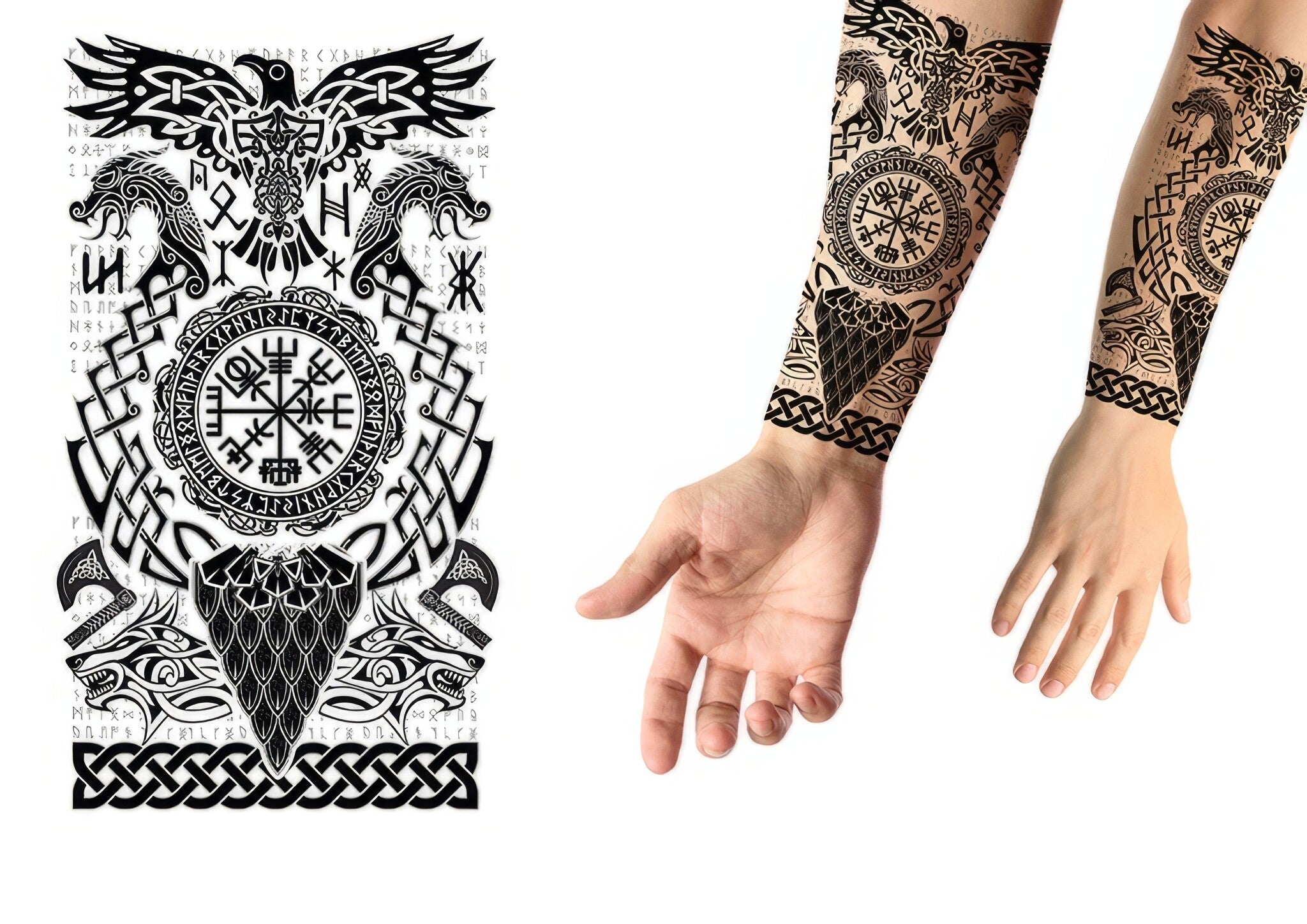 Nep Tattoo Viking 30cm