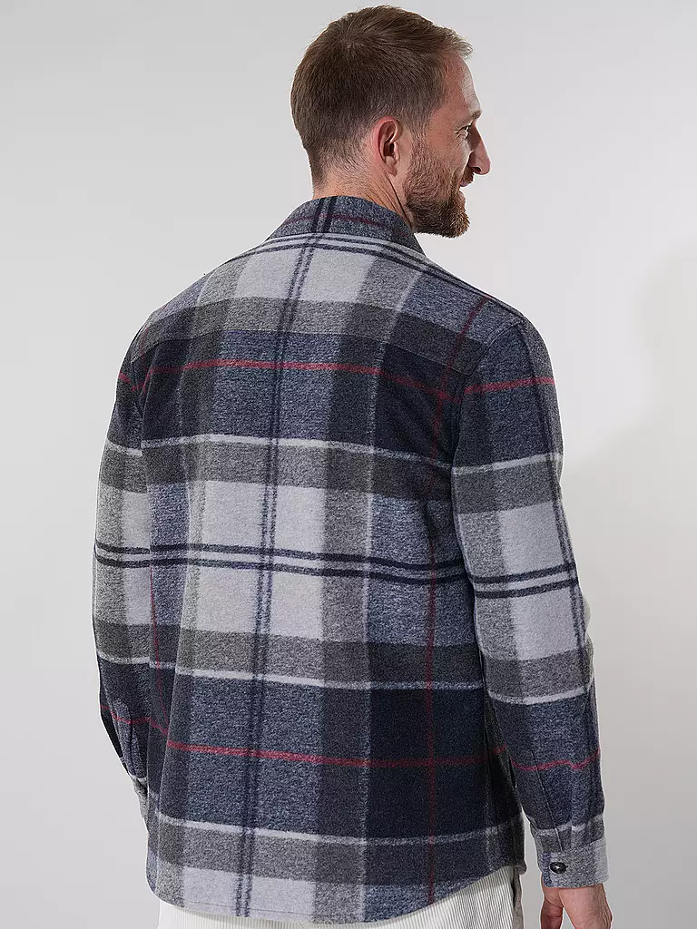 BARBOUR Overshirt  blau