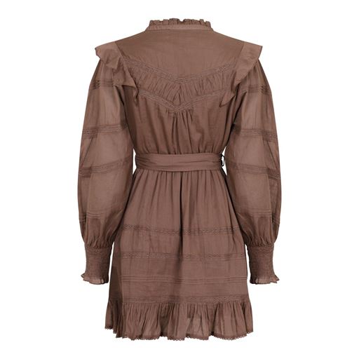 Neo Noir Salli S Voile Kjole, Light Brown, 42