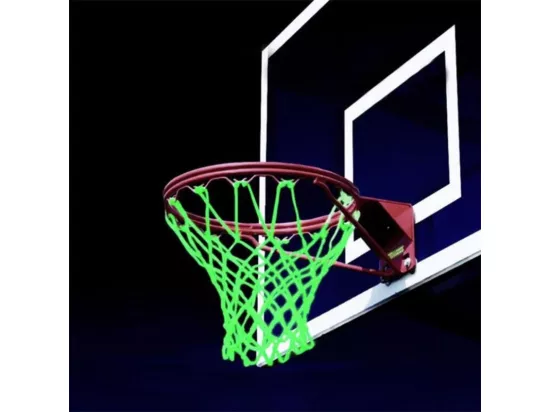 Filet de panier basket-ball phosphorescent - Ghost - Adaptabilité universelle et Installation facile
