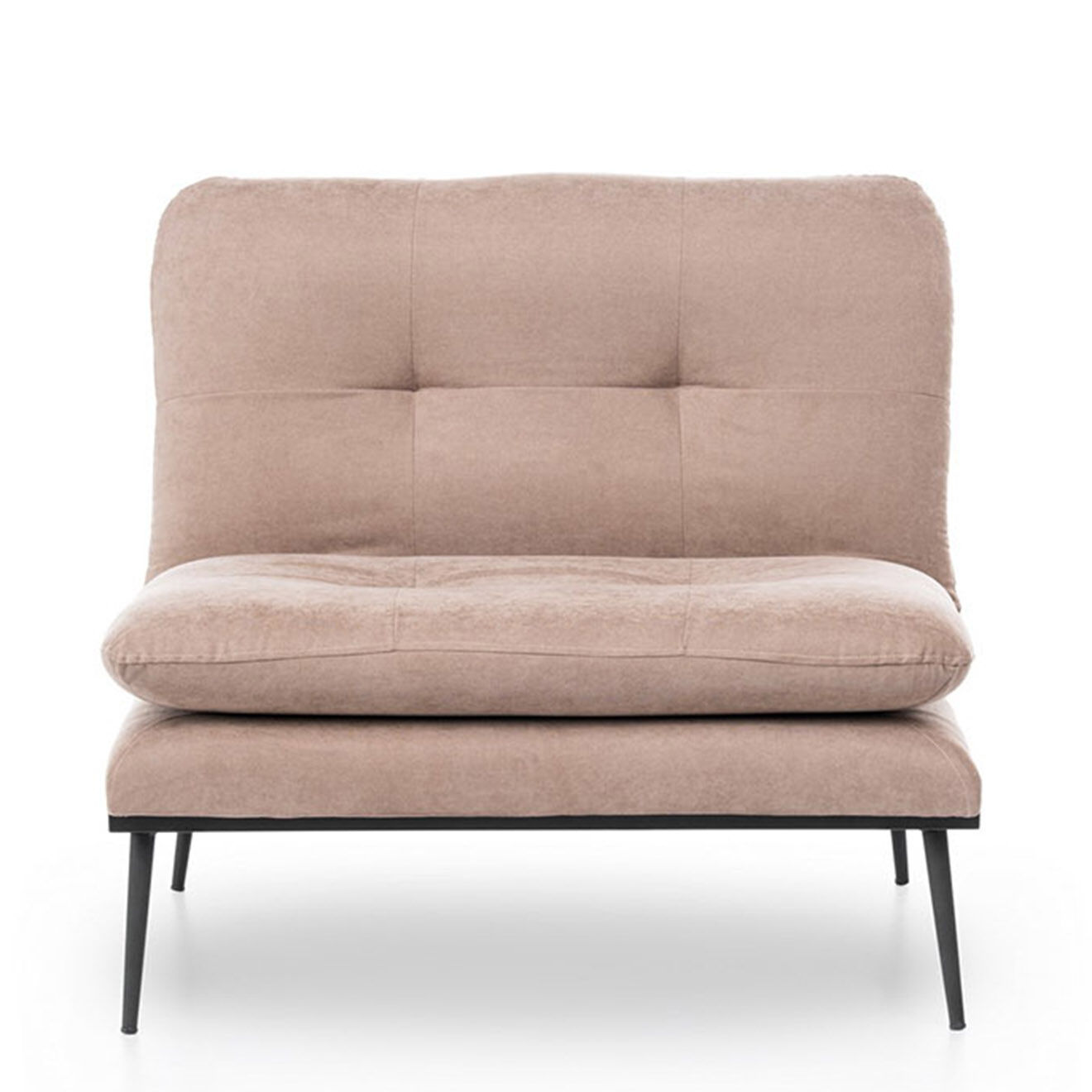 Homitis Fauteuil convertible Martin beige - 90x95x90 cm