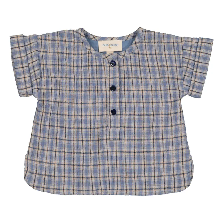 Louis Louise Kurta Saul Carreaux Bébé | Bleu