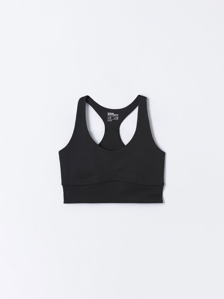 Conjunto de 3 tops esportivos - Branco-creme