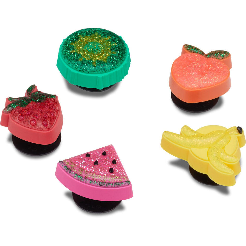 Køb Crocs Jibbitz™ Sparkle Glitter Fruits 5-pack
