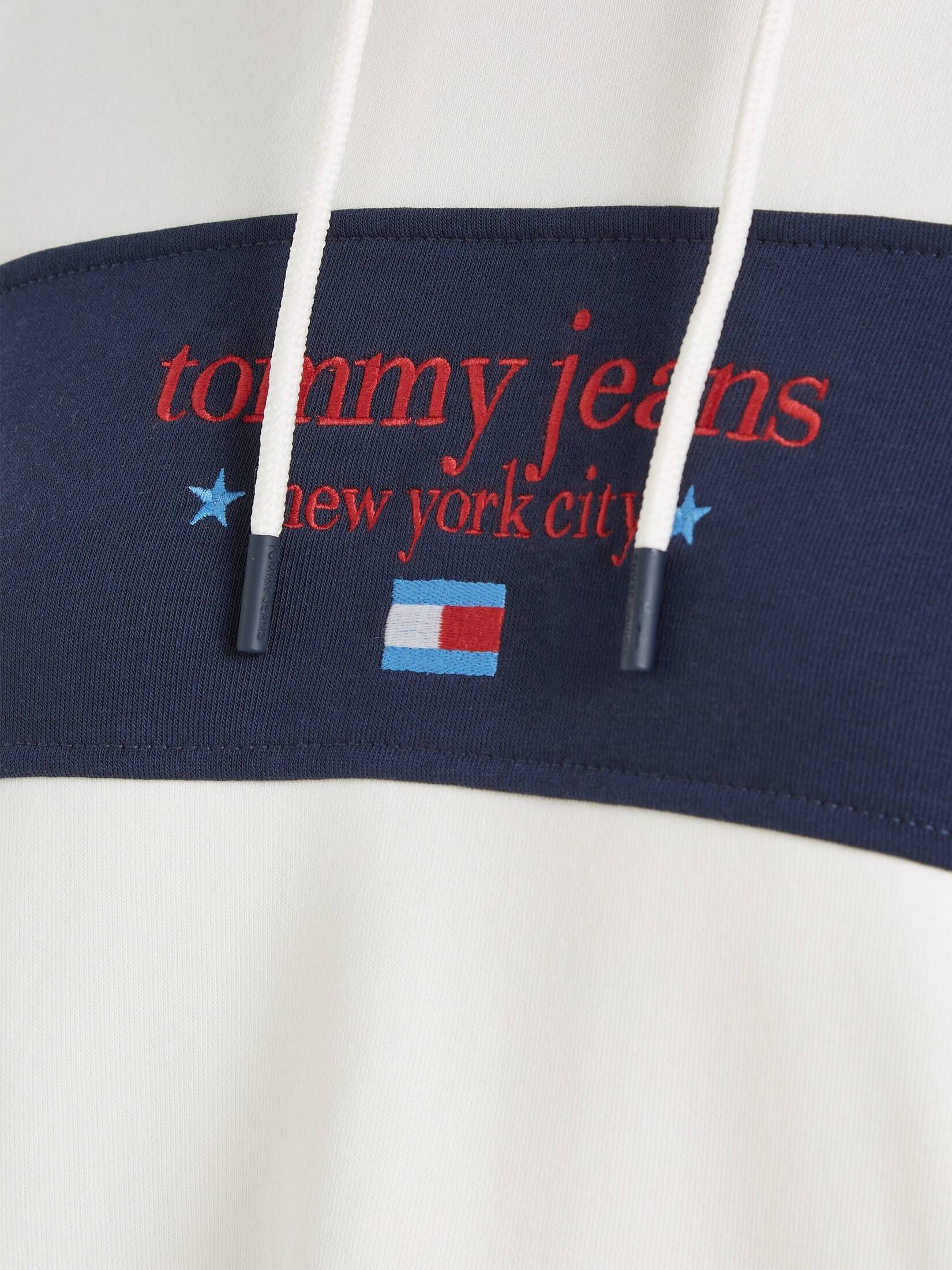 Tommy Jeans| Damen Hoodie TJW RLX TJ NYC STRIPE