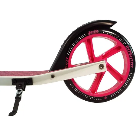 BEST Sporting Scooter 205er aus Aluminium mit ergonomischen Griffen, Tretroller in pink/weiß