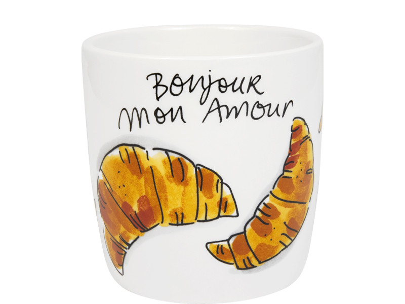 Cappuccinobeker 0.5L Valentijn Croissants