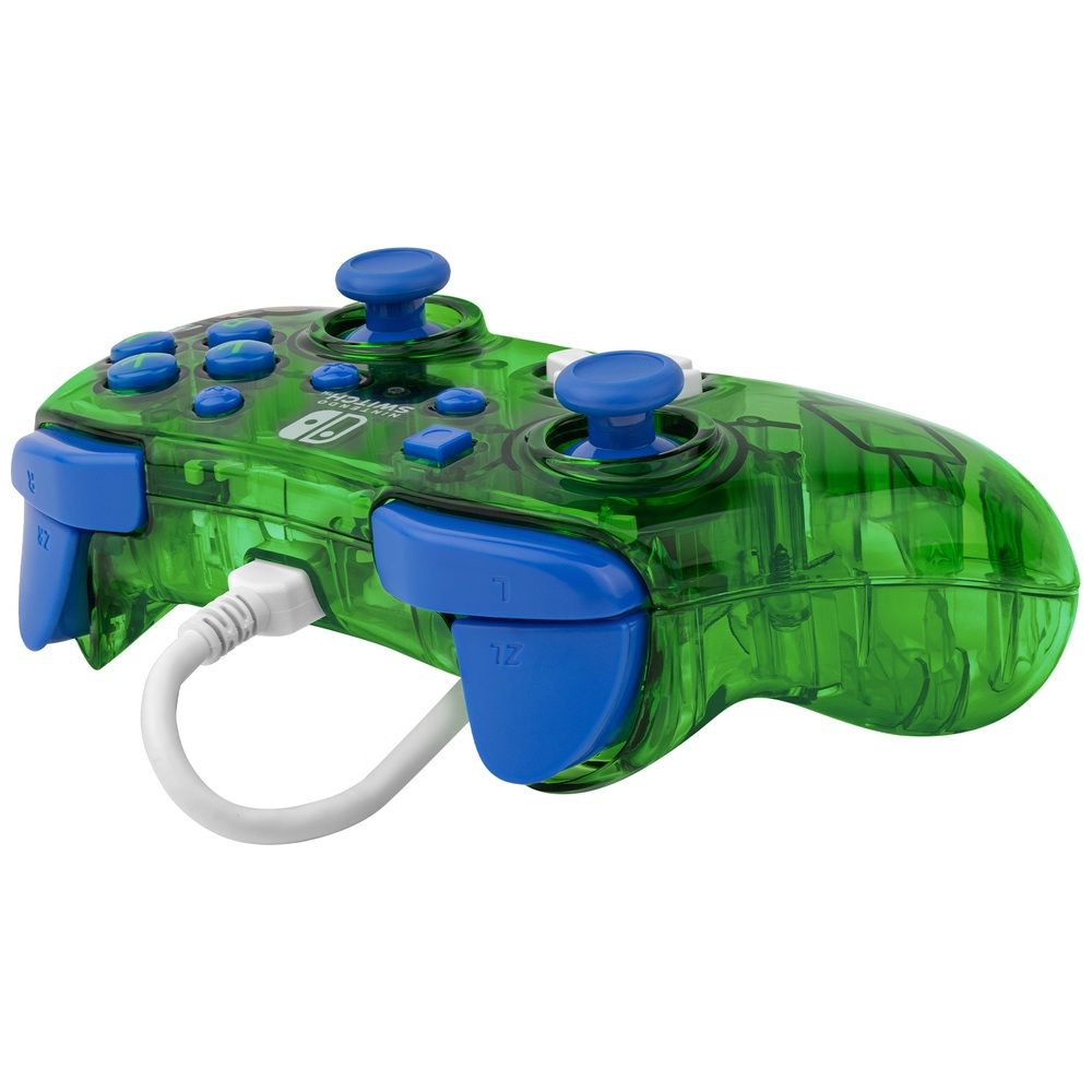 PDP Gaming Nintendo Switch Kabelgebundener Rock Candy Controller - Luigi Lime