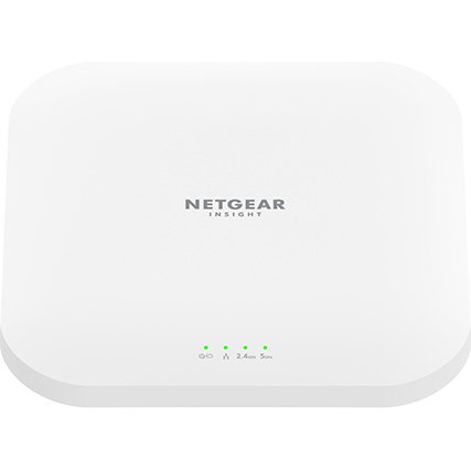 NETGEAR Insight Cloud Managed WiFi 6 AX3600 Dual Band Access Point (WAX620) 3600 Mbit/s Blanc Connexion Ethernet, supportant l'alimentation via ce port (PoE)