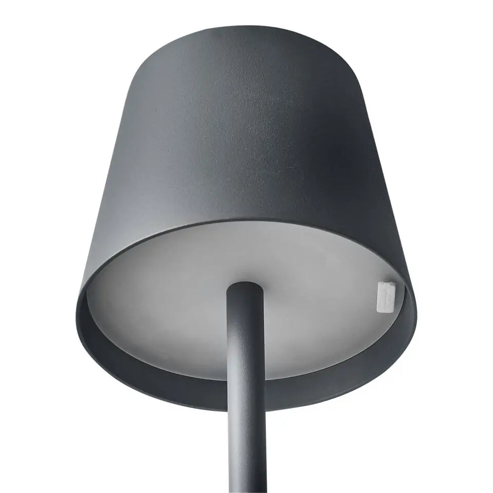 BACEIRO - Tafellamp - Donkergrijs - Aluminium