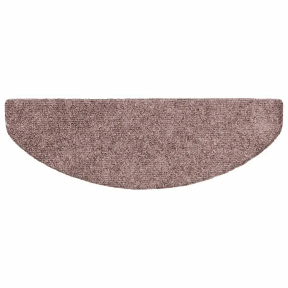 vidaXL - Trapmat - Bruin - Polypropyleen - 65 x 21 x 4 cm - 10 stuks