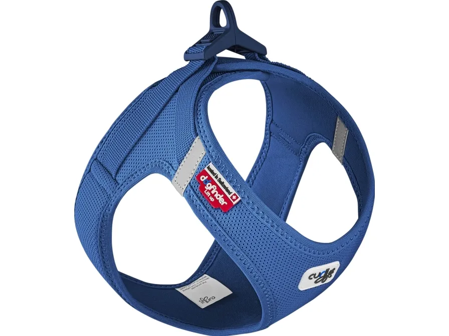 Curli Vest sele Clasp Air-Mesh Blue M