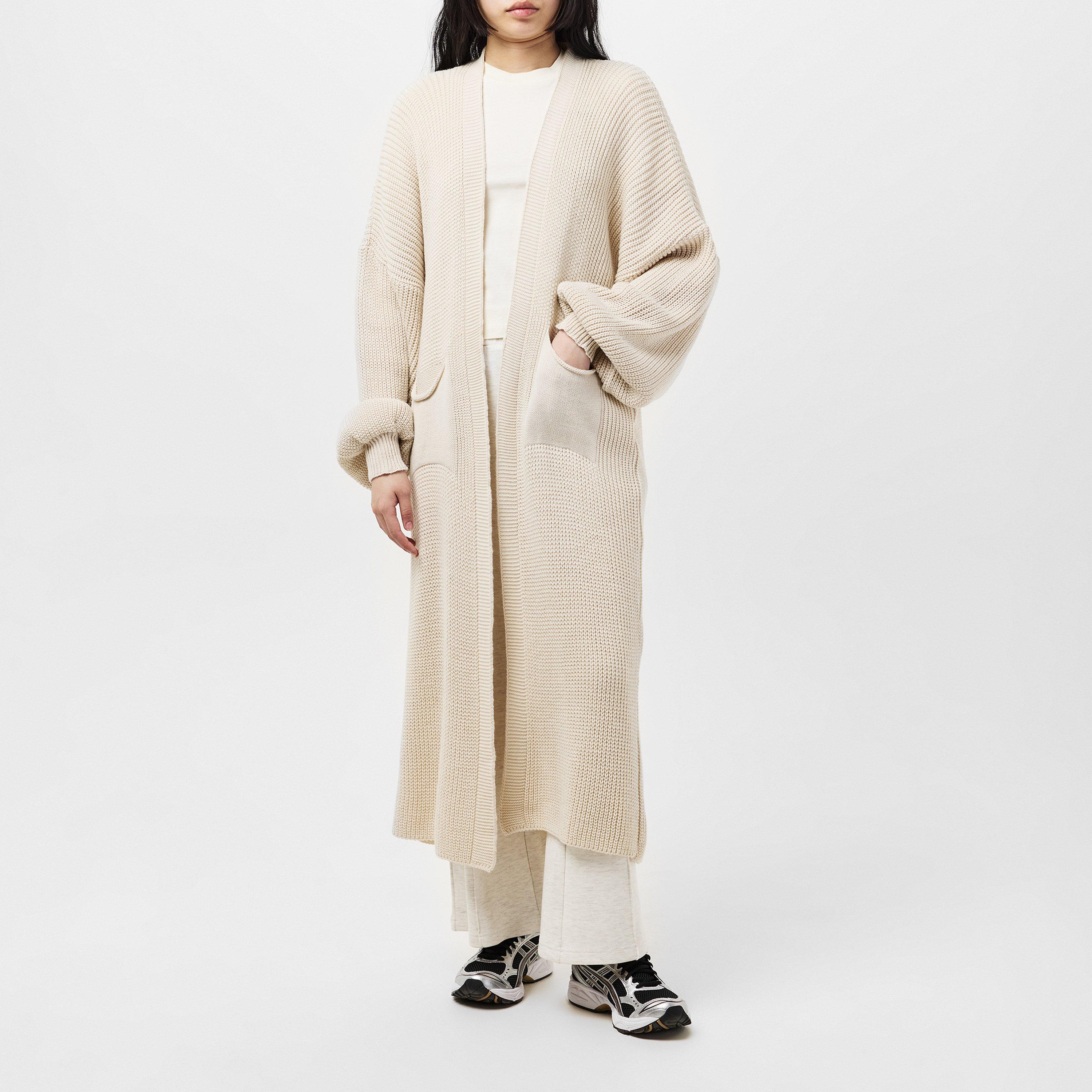 Missy Empire Balloon Sleeve Knitted Cardigan