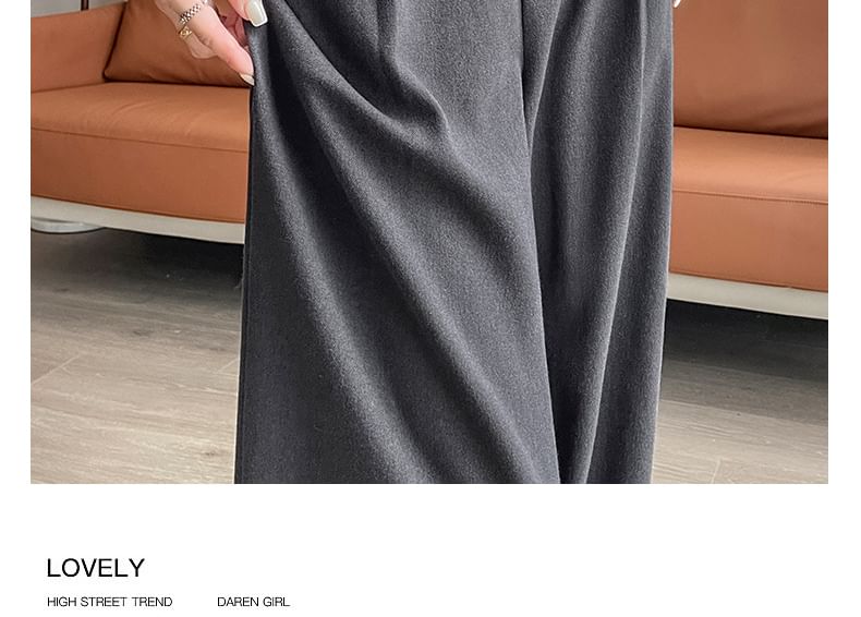 Ingrath - High Rise Plain Wide Leg Suit Pants (verschillende ontwerpen)