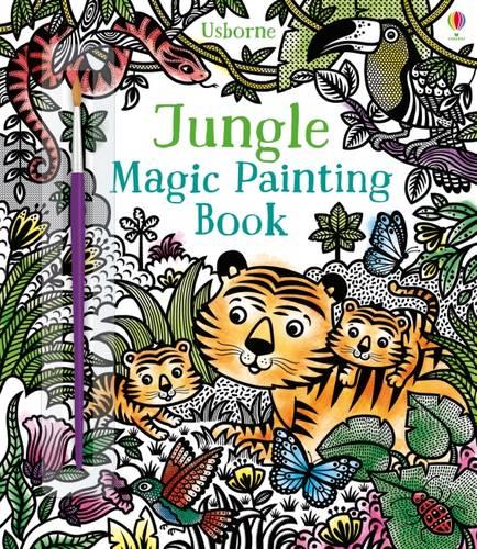 Jungle Magic Painting Book - Magic Painting Books (Paperback)