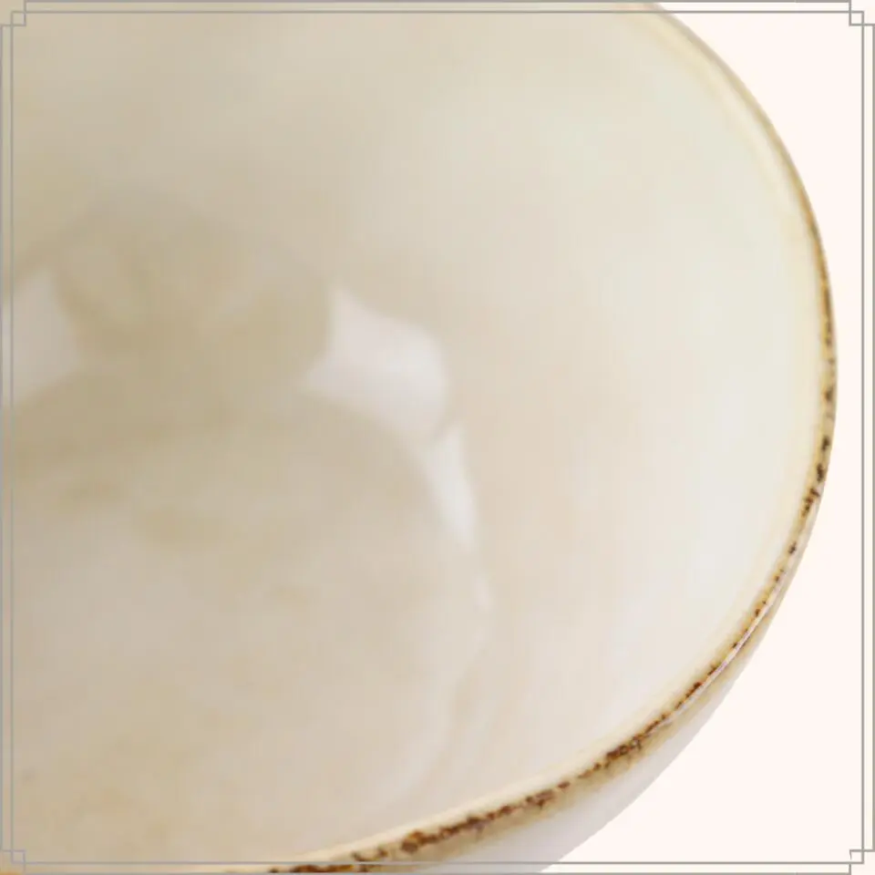 OTIX Soepkommen 12 Persoons Beige 620ml Keramiek MAPLE