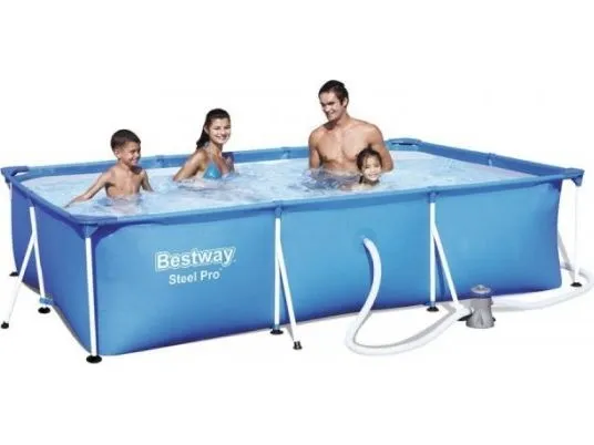 Bestway Steel Pro Frame Pool Set with Filter Pump 3x2.01x0.66m - 3.300 L