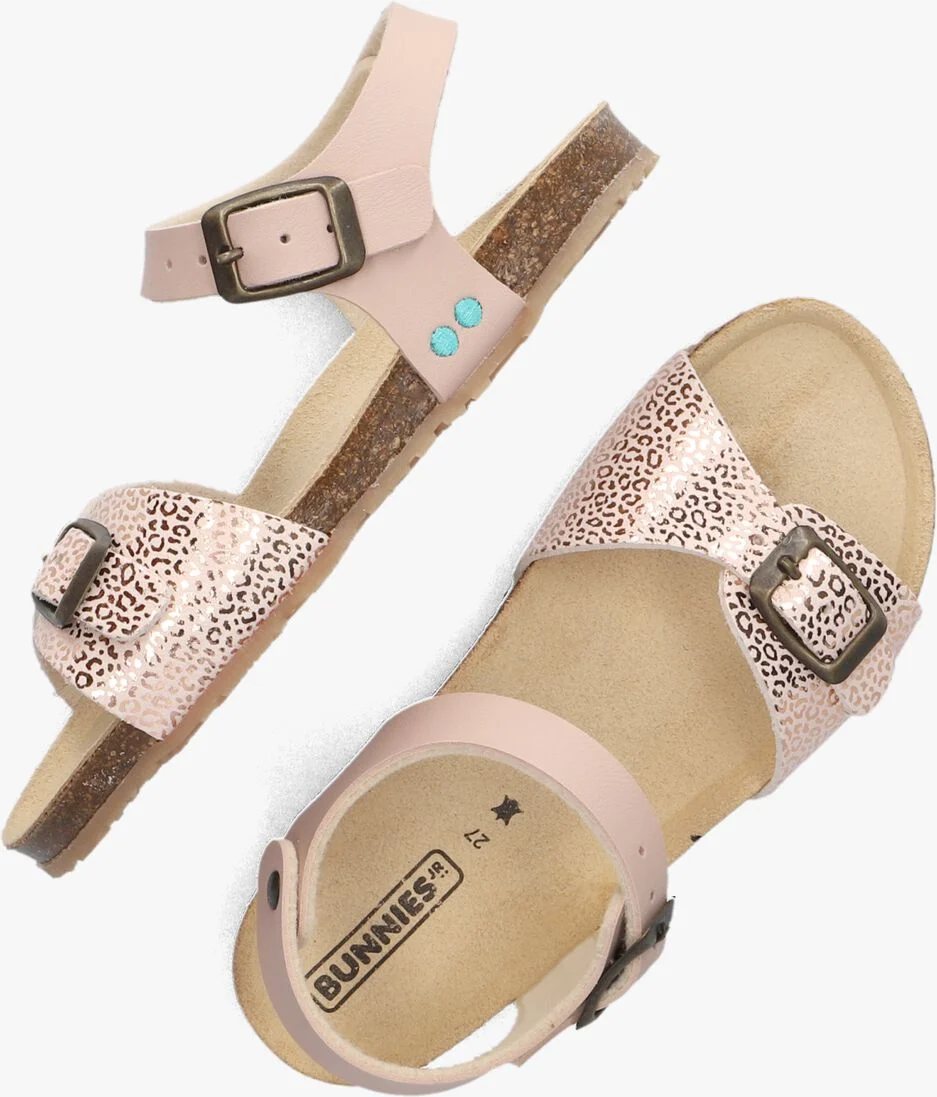 BUNNIESJR roze bunniesjr sandalen babette beach