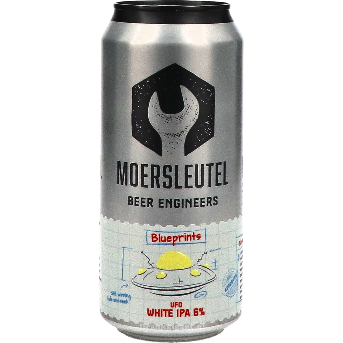 De Moersleutel Blueprints UFO White IPA 44 cl