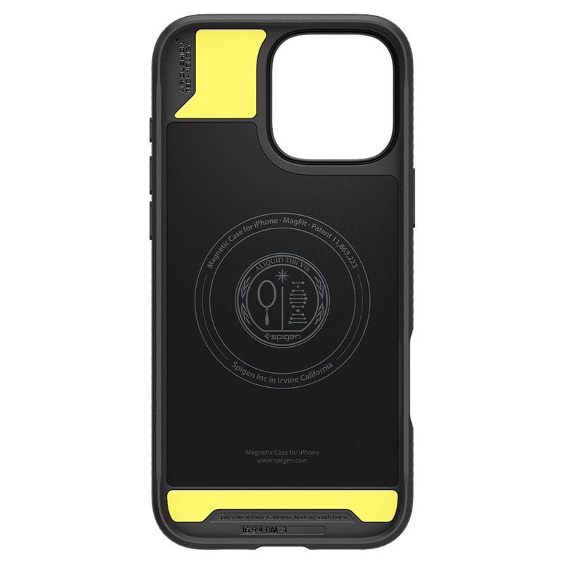 iPhone 16 Pro Max Rugged Armor MagSafe Case Hülle (ACS07986) - Schwarz (Matt)