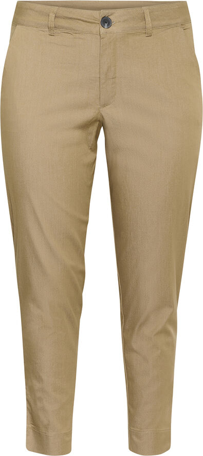 Kaffe Curve KCleana Chino 7/8 Pants Petrified oak