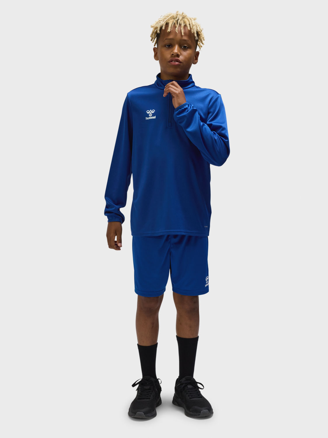 hmlESSENTIAL HALF-ZIP KIDS
