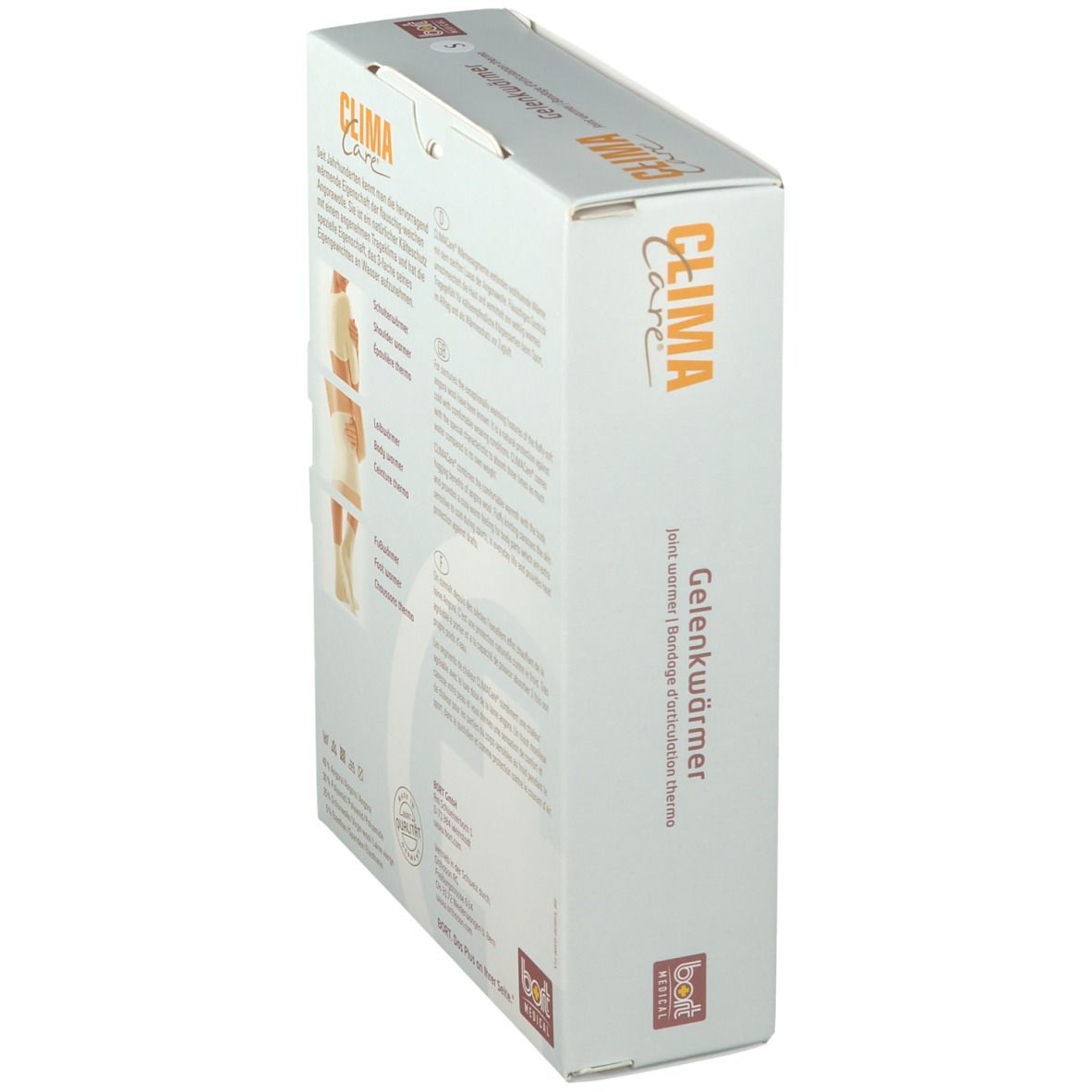 BORT CLIMACare® Gelenkwärmer Gr. S weiß