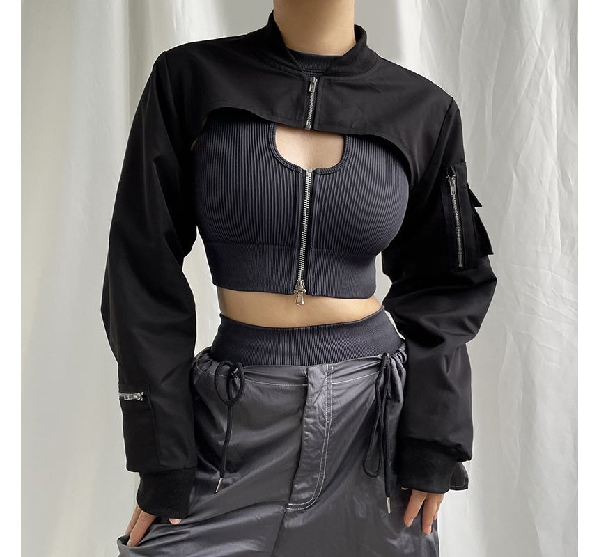 Trisica - Effen crop bomberjack