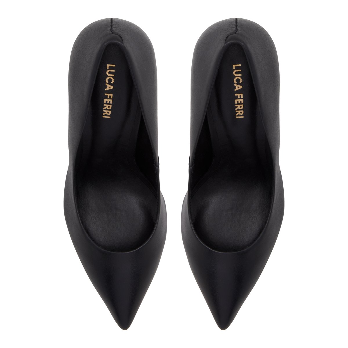 LUCA FERRI-Illingen-Talons hauts/Escarpins - Talon bloc - Noir