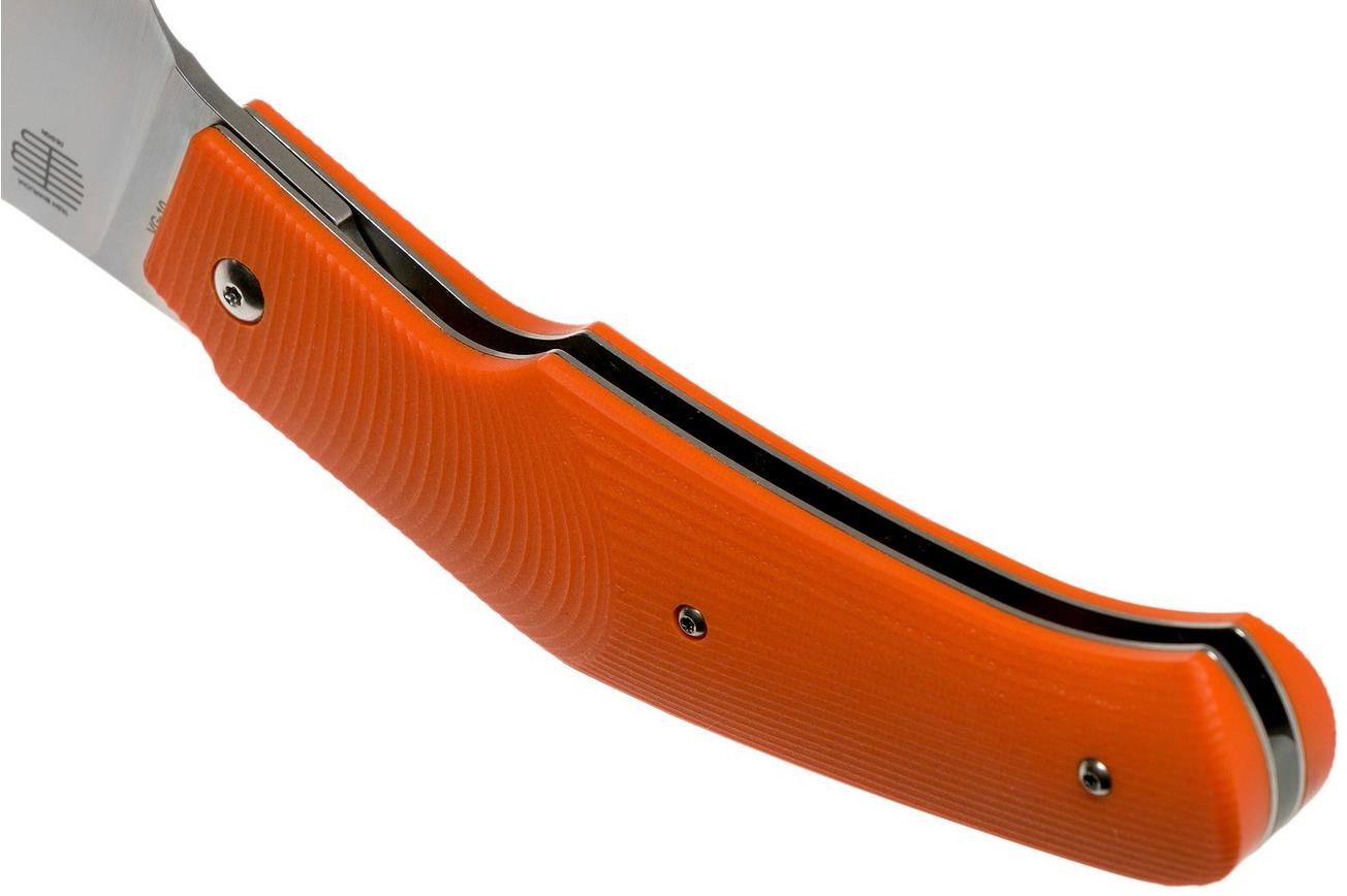 Amare Knives Folding Creator 202002 Orange zakmes, Tashi Bharucha design