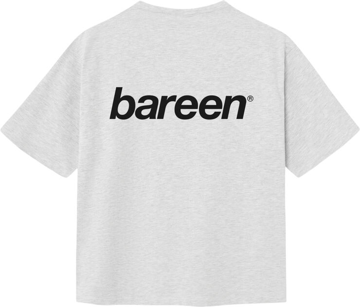 Bareen Box Fit Heavy - Logo Cloudy Grey Cloudy grey