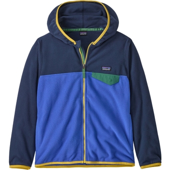 Patagonia Micro D Snap-T Fleecejacke Eddy Blue Kinder