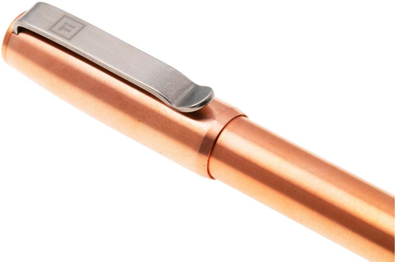 Big Idea Design Base Line Capped Pen BS-CA-CO Copper, everyday carry pen