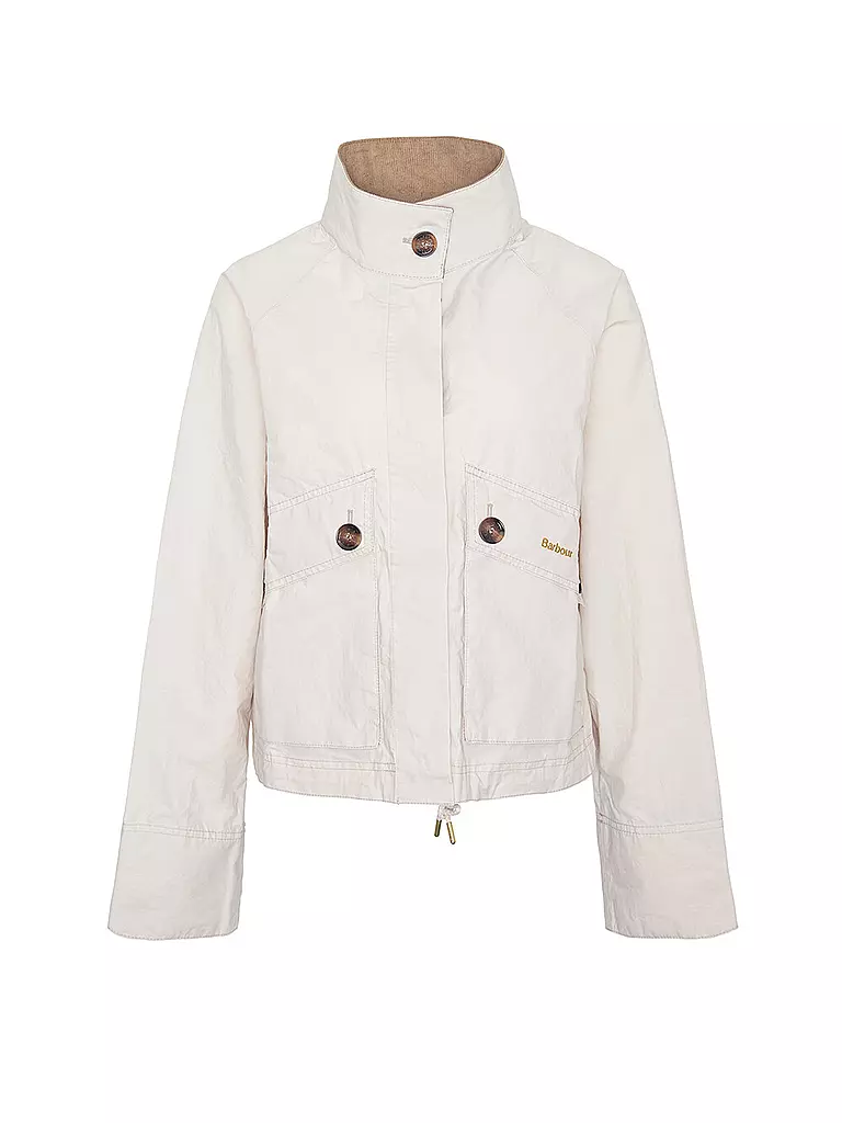 BARBOUR Jacke CROWDON SHOWERPROOF creme