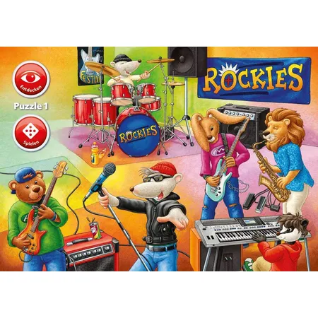 Ravensburger Puzzle Welt der Musik, 3x35 Teile