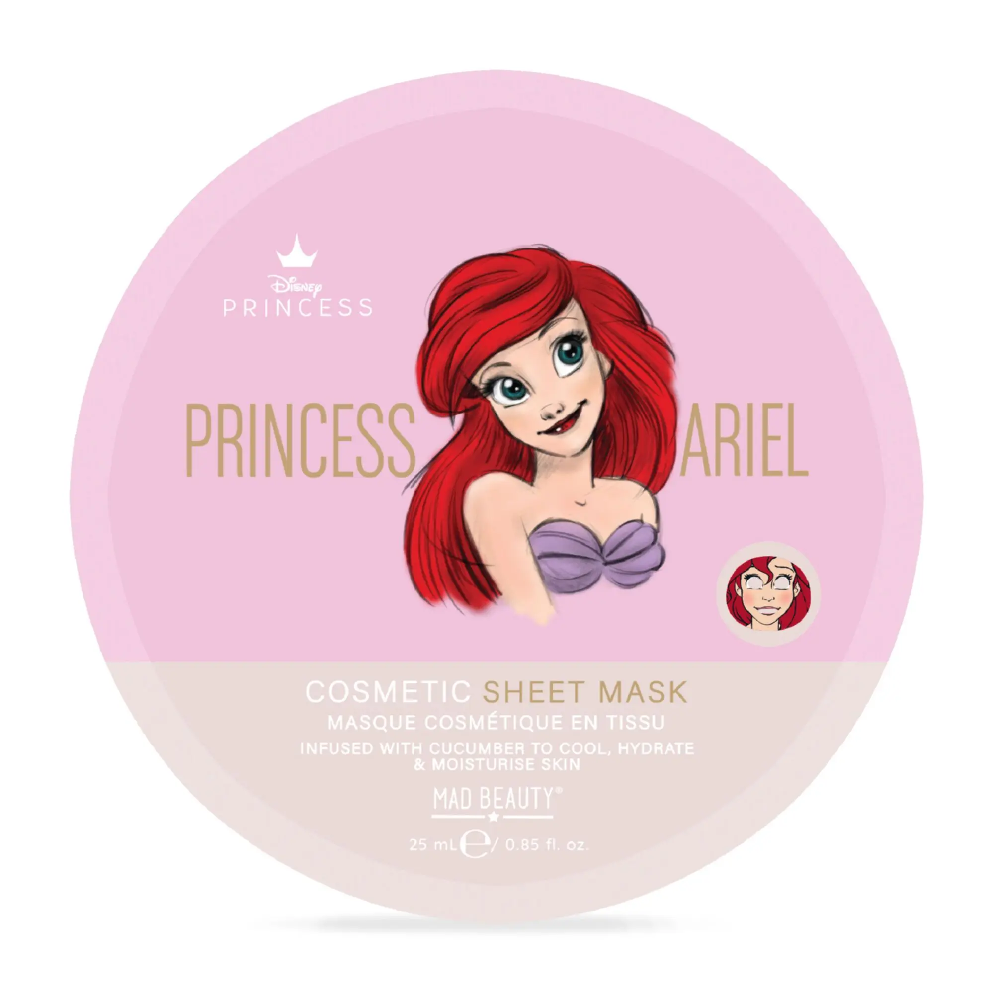 Produits - Pure Princess Ariel Masque Visage 25ml - Enfant