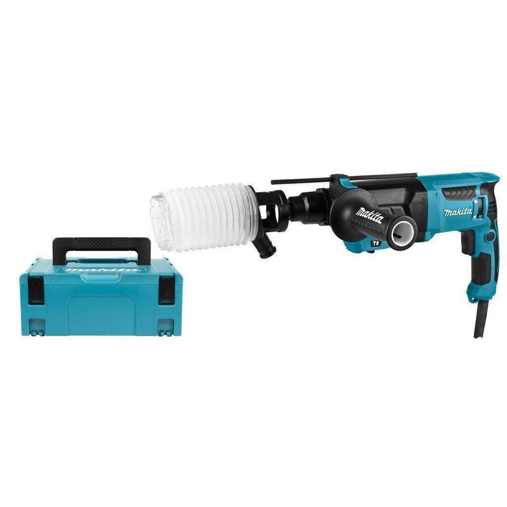 Makita HR2630J Combihamer SDS-Plus 2,4J   stofafzuigset 800W in Mbox