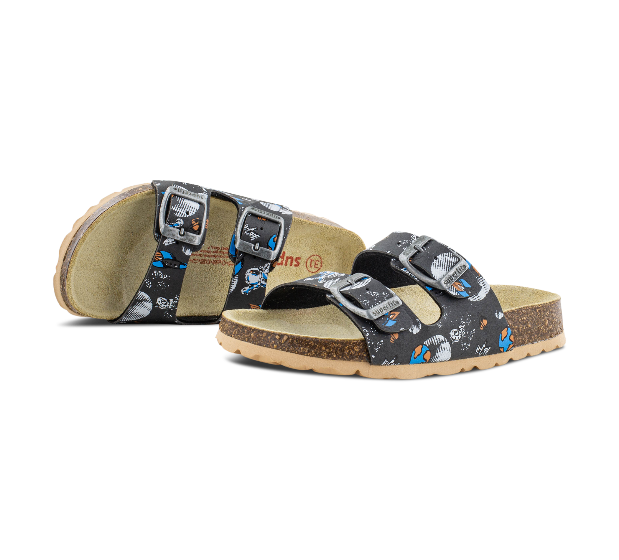 Superfit Fussbettpantoffel - Offene Hausschuhe