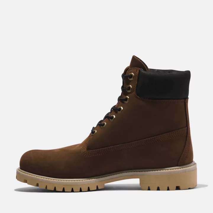 Bota Timberland Premium de 6 polegadas para homem na cor marrom