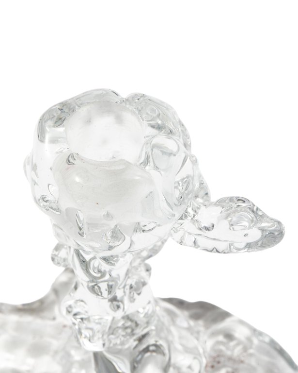 POLSPOTTEN Drip kandelaar small zilver