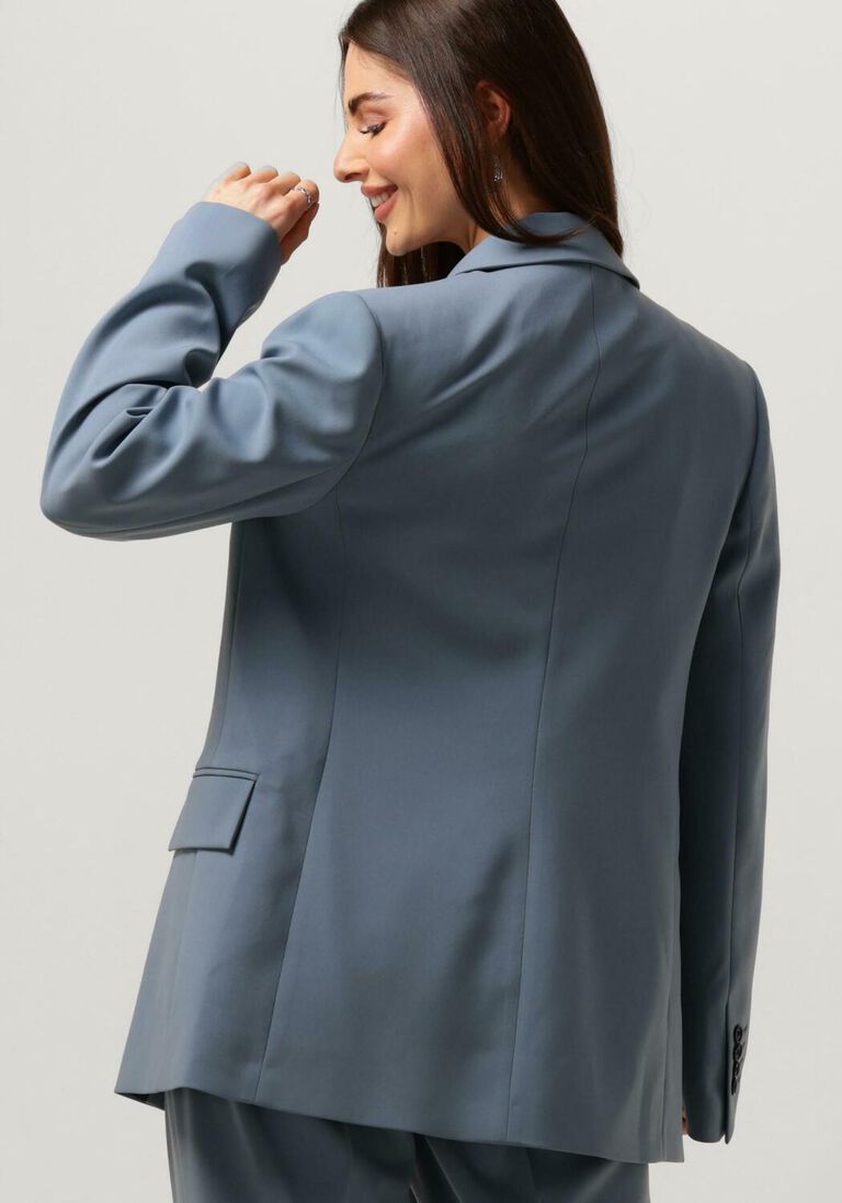 VANILIA blauwe vanilia blazer colbert double clean future