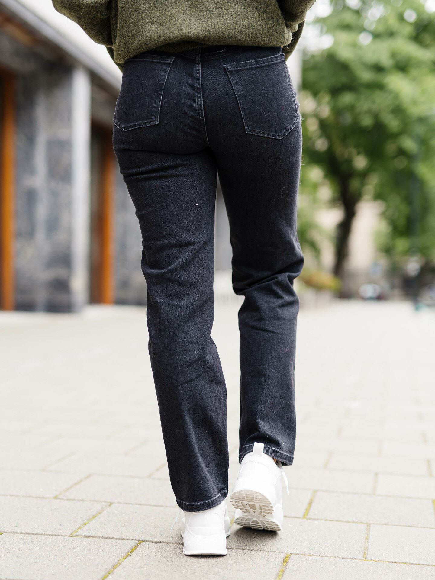 Marie High Waist Straight