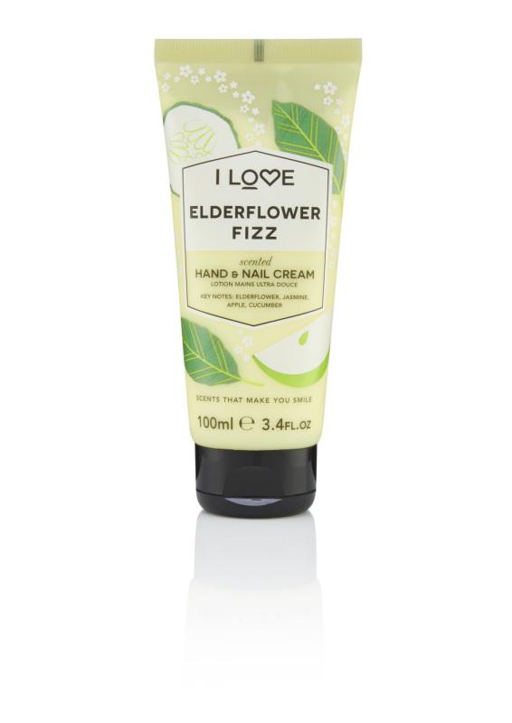 I Love Scents Hand & Nail Cream Elderflower Fizz100ml