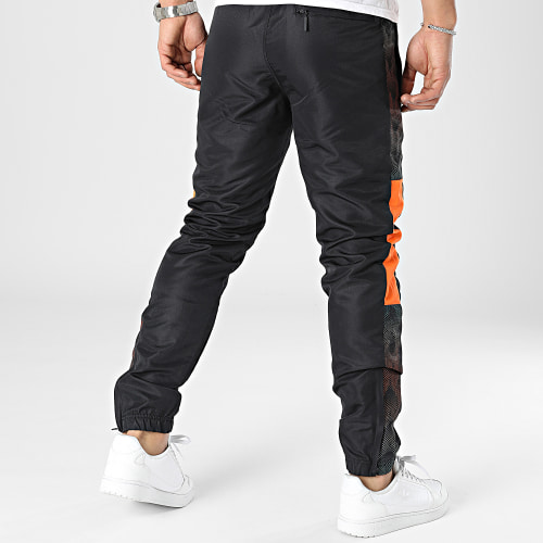 Pantalon Jogging Foresta 40066 Noir Orange Fluo